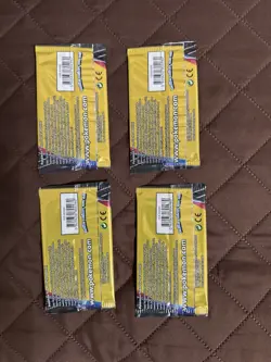 Pokemon Sun and Moon Team Up 3 Card Mini Booster Packs Complete Art Set Lot of 4 - Image 4
