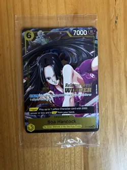 One Piece - Boa Hancock- P-115 - OP15 Release Event Winner Promo - Sealed - Image 3