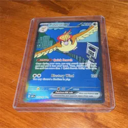 Pokemon TCG Pidgeot ex 225/197 SV03 Obsidian Flames SIR Holo English 280HP - Image 1