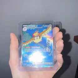 Pokemon TCG Pidgeot ex 225/197 SV03 Obsidian Flames SIR Holo English 280HP - Image 3