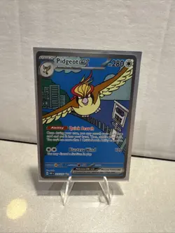 Pidgeot EX Sv03: Obsidian Flames 225/197 Holo Special Pokemon TCG Card NM - Image 1