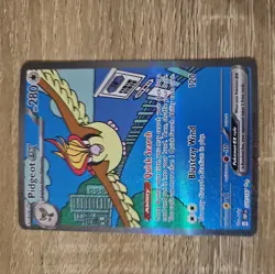 Pokemon TCG Pidgeot EX Sv03: Obsidian Flames 225/197 Holo Special Illustration r - Image 1
