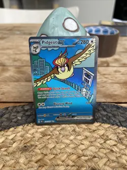 Pidgeot ex 225/197 Sv03: Obsidian Flames Holo M/NM Pokemon TCG - Image 1