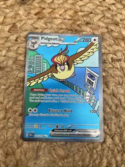 Pidgeot ex 225/197 Sv03: Obsidian Flames Holo M/NM Pokemon TCG - Image 3