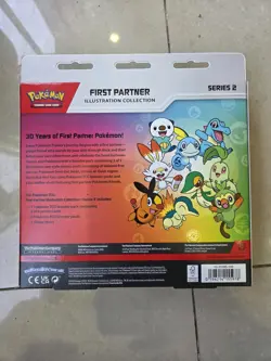 Pokemon TCG: First Partner Illustration Collection Series 2 Box Brand New Sealed - Image 2