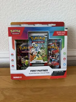 Pokemon TCG First Partner Illustration Collection Series 2 New Sealed Box - Image 1