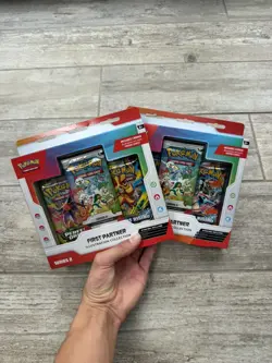 2x Pokemon TCG: First Partner Illustration Collection Series 2 Box Sealed - Image 1