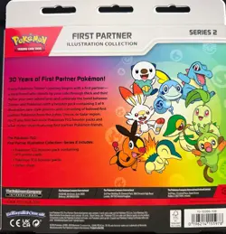 Series 2 Pokemon TCG: First Partner Illustration Collection Box Sealed - Image 2