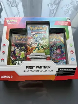 Pokemon TCG: First Partner Illustration Collection Series 2 Box Brand New Sealed - Image 1