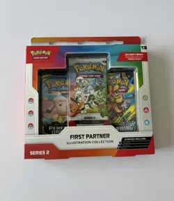 Pokemon TCG: First Partner Illustration Collection Series 2 Box Brand New Sealed - Image 1