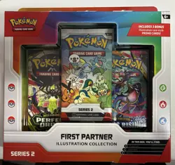 Pokemon TCG: First Partner Illustration Collection Series 2 Box Brand New Sealed - Image 1
