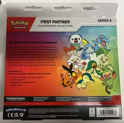 Pokemon TCG: First Partner Illustration Collection Series 2 Box Brand New Sealed - Image 2