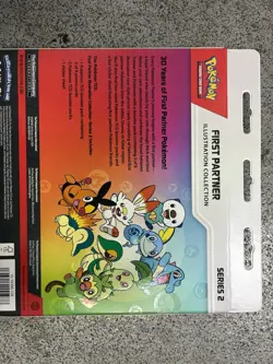 Pokemon TCG: First Partner Illustration Collection Series 2 Box Brand New Sealed - Image 2