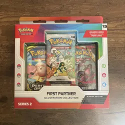 Pokemon TCG: First Partner Illustration Collection Series 2 Box Brand New Sealed - Image 1