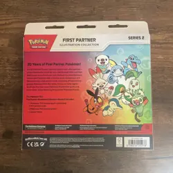 Pokemon TCG: First Partner Illustration Collection Series 2 Box Brand New Sealed - Image 2