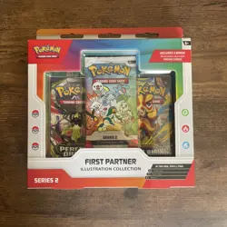 Pokemon TCG: First Partner Illustration Collection Series 2 Box Brand New Sealed - Image 1