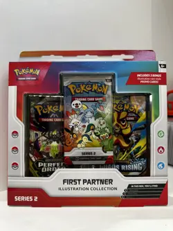 Series 2 Pokemon TCG: First Partner Illustration Collection Box Sealed - Image 1