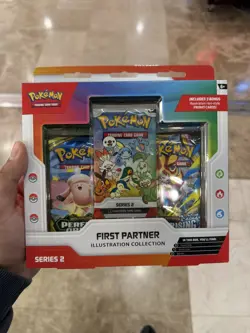 In Hand - Series 2 Pokemon TCG: First Partner Illustration Collection Box Sealed - Image 1