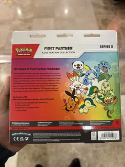 In Hand - Series 2 Pokemon TCG: First Partner Illustration Collection Box Sealed - Image 2