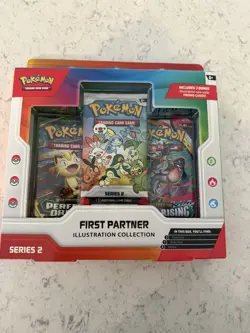 Series 2 Pokemon TCG: First Partner Illustration Collection Box Sealed - Image 1