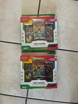 Pokemon TCG - First Partner Illustration Collection Box Series 1 -Sealed Lot 2 - Image 1