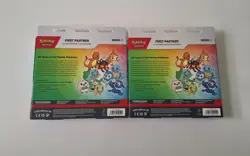 (2) x Pokemon TCG First Partner Illustration Collection Series Box SEALED - Image 2