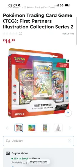 Pokemon TCG First Partner Illustration Collection Series 2 Sealed Box - Image 2