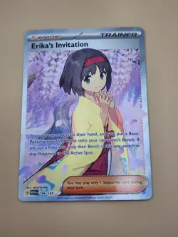 Erika's Invitation 196/165 Sv2a: Pokemon Card 151 Holo NM - Image 2