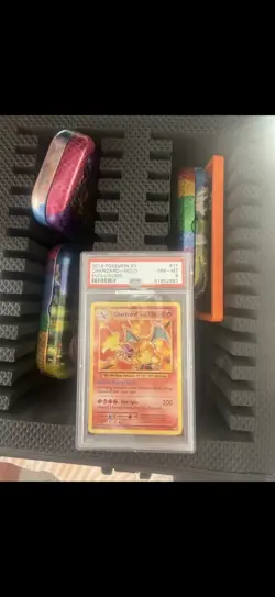 2016 Pokemon XY Evolutions Charizard Holo 11/108 PSA 8 - Image 1