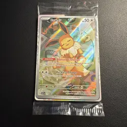 Pokemon Eevee Promo Prismatic Evolutions 173 Sealed Scarlet and Violet Eng - Image 1