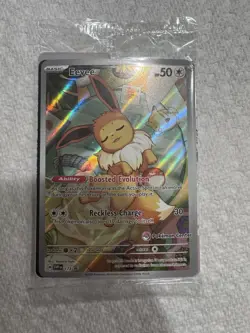 Eevee 173 SV Scarlet & Violet Sealed Pokemon Center Promo Pokemon - Image 1