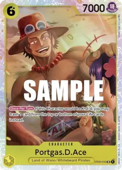 One Piece Card Game - Portgas.D.Ace - Starter Deck 9: Yamato (ST-09) - Image 1