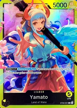 Yamato (001) ST09-001 Leader Starter Deck 9: Yamato One Piece NM - Image 1