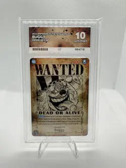 Buggy OP09-051 SP Wanted Poster Emperors in the New World ACE 10 - Image 1