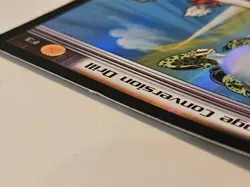 Orange Conversion Drill DBZ Holo Card 2003 Goku Cell F3 Non-Combat Foil - Image 2