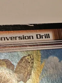 Orange Conversion Drill DBZ Holo Card 2003 Goku Cell F3 Non-Combat Foil - Image 3
