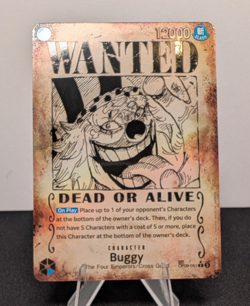 Buggy (051) (Wanted Poster) - Emperors in the New World (OP09) - Image 1