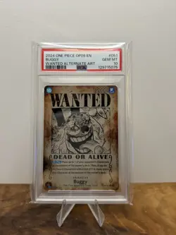 Buggy (051) (Wanted Poster) OP09-051 Emperors in the New World Foil - Image 1