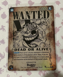BUGGY WANTED POSTER OP09-051 - Emperors in the New World - NM! - Image 1