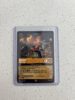 Woody Jungle Guide LEGENDARY Disney Lorcana Wilds Unknown 15/204 - Image 1