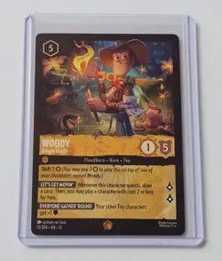 Disney Lorcana Woody Jungle Guide 15/204 Legendary Wilds Unknown EN12 TCG - Image 1