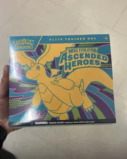 Pokemon TCG: Ascended Heroes Elite Trainer Box (ETB) - Brand New & Sealed - Image 1
