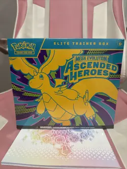Pokemon TCG Ascended Heroes ETB Elite Trainer Box (Factory Sealed / Brand New) - Image 1