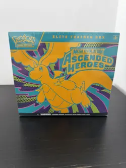 Pokemon TCG: Ascended Heroes Elite Trainer Box (ETB) - Brand New & Sealed - Image 1