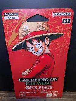 One Piece OP-13 Carrying On His Will Sleeved Booster Pack - Image 3