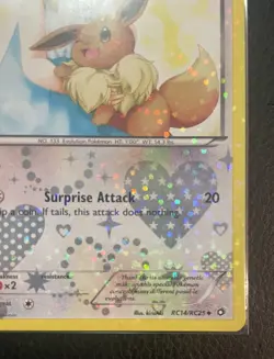 Eevee RC14/RC25 Legendary Treasures: Radiant Collection Pokemon Card TCG - Image 2