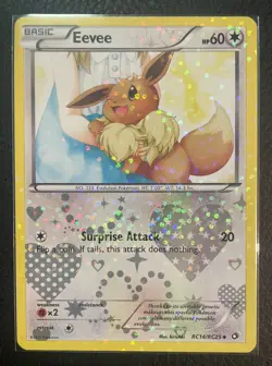 Eevee RC14/RC25 Legendary Treasures: Radiant Collection Pokemon Card TCG - Image 3