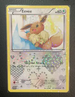Eevee RC14/RC25 Legendary Treasures: Radiant Collection Pokemon Card TCG - Image 4