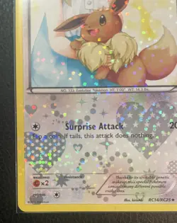 Eevee RC14/RC25 Legendary Treasures: Radiant Collection Pokemon Card TCG - Image 5