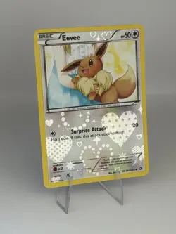 Eevee RC14/RC25 Holo Legendary Treasures: Radiant Collection - Pokemon Card - LP - Image 1